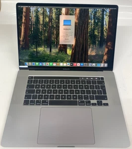MacBook Pro 16" 2019 A2141 i9-9980HK 32GB RAM 1TB Grade B QWERTY US - Picture 1 of 7
