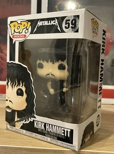 Funko POP ! Metallica#59 Kirk Hammet (2017) - Metal Rock - NEW UNOPENED - Imagen 1 de 11