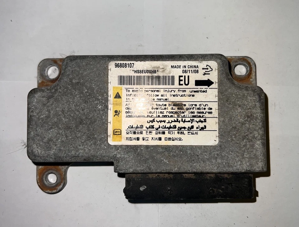 Chevrolet Aveo 2009-2011 bolsa de aire inferior consola delantera 96808107 *sin choque* Foto 1 de 2