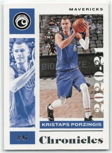 2020-21 Panini Chronicles Kristaps Porzingis #15 Dallas Mavericks - Picture 1 of 2