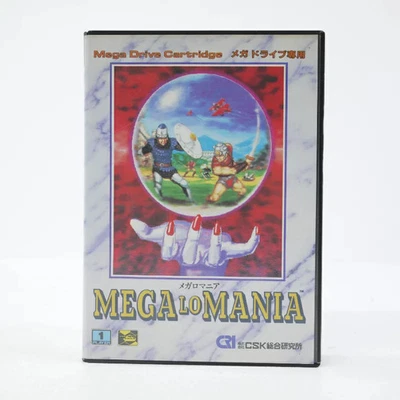MEGALO MANIA Mega lo Mega Drive Sega Japan Import Free shipping FedEx DHL Tested - Image 1 of 4