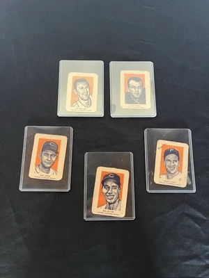 Cartões esportivos Wheaties 1952 (5) - Bob Feller, Ralph Kiner, Lemon, Fears, Pollard - Imagem 1 de 4