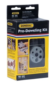 General Tools 840 Long-Last Compact Aluminum Doweling Jig 4 in. with Bit Stop - Picture 1 of 7