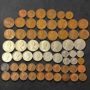 World Coin Lot 🇬🇧 British Decimal Coin Lot Mixed Dates & Denominations - Picture 1 of 2