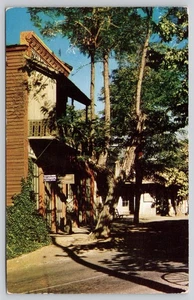 Columbia California Historic District Main Street Vintage Postkarte - Bild 1 von 2