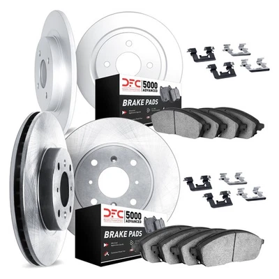 For Kia Sephia 98-00 DFC 6514-21033 PRO-KIT 5000+ Plain Front & Rear Brake Kit - Image 1 of 3