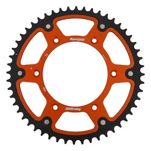 Supersprox Orange Stealth sprocket For 52T Chain Size 520; RST-990-52-ORG - Picture 1 of 4