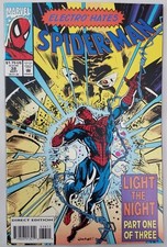 Spider-Man #38 (Marvel Comics, 1993) Electro Hates "Light the Night" Part One