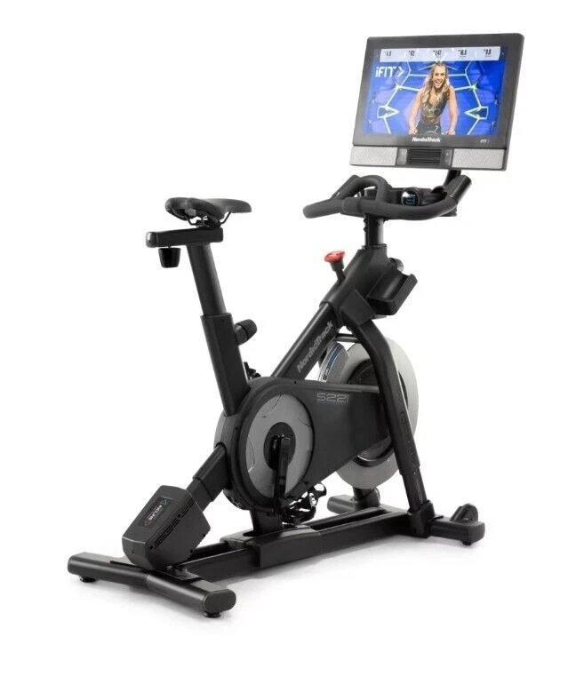 NordicTrack S22i Studio Cycle with 22" Rotating Smart HD Touchscreen Screen - Black (NTEX02422)