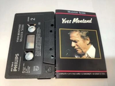 YVES MONTANT Cassette Tape MASTER SERIE 1989 Polygram Records Canada 824-784-4 - Image 1 of 4
