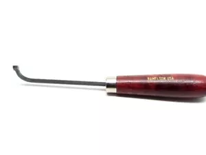 Ramelson Ullman Single Line Carbide Tip Gunsmith Checkering Tool 90 Degree Push - Picture 1 of 4