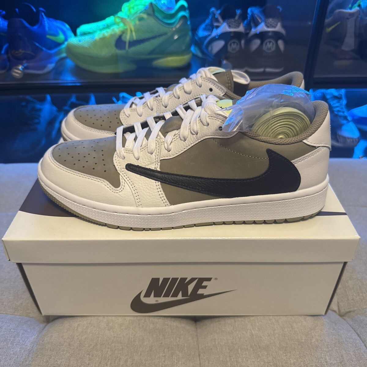 Jordan 1 Low Golf x Travis Scott Neutral Olive for Sale Jordan 1 Low Golf x Travis Scott Neutral Olive for Sale