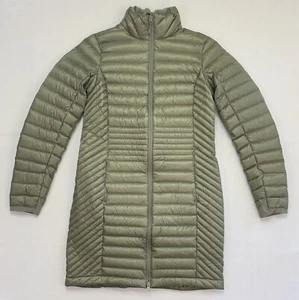NWT Duluth Trading Company Down Right Coat Olive Green Womens Sz XS X-Small - Picture 1 of 7