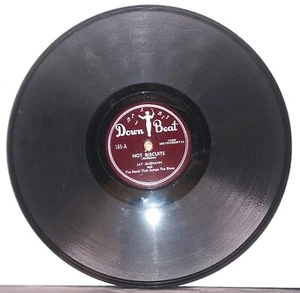 78 rpm jump blues JAY MCSHANN Hot Biscuits/Slow Drag Blues 1948 Down Beat 165 V+ - Picture 1 of 2