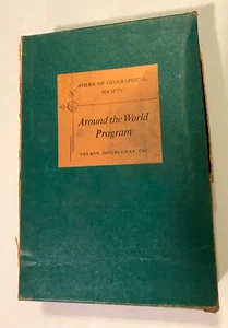 Nelson Doubleday Inc. Around The World Program Books Set Of Four 1962&&& - Bild 1 von 3