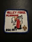 BSA 1977 VALLEY FORGE PILGRIMAGE PATCH Boy Scouts Of America LN