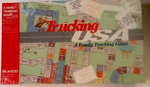 "Trucking USA" A Family Trucking Game - 1989 Blazco Complete! Rare Never Opened - Picture 1 of 2