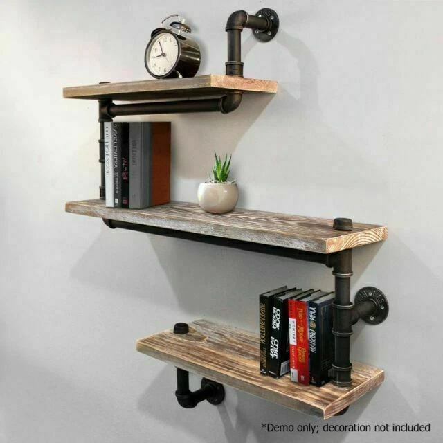 Artiss 3 Level 84cm DIY Adjustable Metal Bookshelf