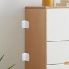 2x Anti Tip Furniture Anchors, Shelf Support Holder, Cabinet Anti Dumping Fixer