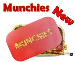 Ugly Munchies 10.6" x 6.3" Rolling Tray 6 Piece Bundle Metal Tray, Magnetic lid - Picture 1 of 7