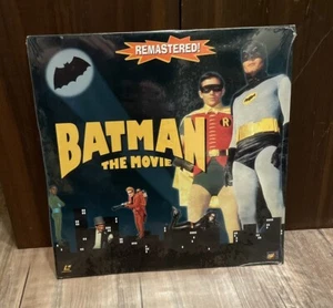 Batman The Movie - Remastered (1966) Laserdisc Adam West Burt Ward ~ NEW SEALED - Picture 1 of 6
