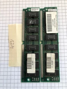 124, 72 pin SIMM EDO RAM, DRAM memory set 2x4MB MT8D132-7 - Zdjęcie 1 z 3