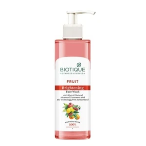 Biotique Fruit Brightening Face Wash, 200ml - Picture 1 of 5