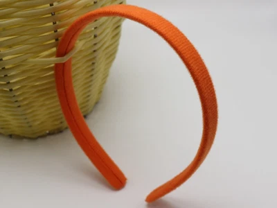 6 diadema Alicia cubierta de tela aspecto terciopelo 15 mm accesorio para el cabello Foto 1 de 3