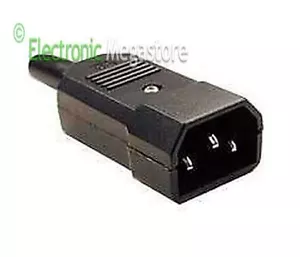 CONNETTORE VDE MASCHIO 10A presa volante tripolare IEC 320 cavi alimentazione - Foto 1 di 1