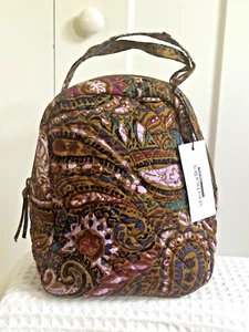 Vera Bradley quilted Lunch Bag  Lunch Bunch in Butta Spray *retired design* - Picture 1 of 4