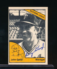 1977 TCMA Orlando Twins John Goryl #0384 signed auto autograph