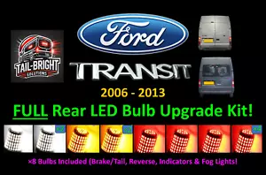 FORD Transit & Tourneo 2006-2013 Rear LED Upgrade Bulb Kit | P21W PY21W P21/5W - Picture 1 of 11