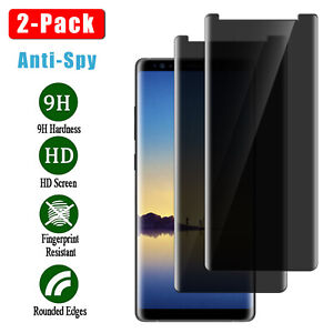 For Samsung Galaxy Note 10+ 8 9 Anti-Spy Privacy Tempered Glass Screen Protector