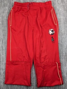 Snoop Dogg Clothing Co. Mens Track Pants Red Gold Sweatpants Large Patches - Picture 1 of 16