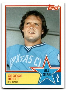 1983 Topps George Brett All-Star #388 Kansas City Royals