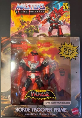 Mattel Masters of the Universe Origins MOTU Horde Trooper Prime Exclusivo Foto 1 de 4