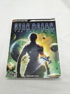 *Damaged* Bradygames Star Ocean The Last Hope Strategy Guide Book With Poster  - Image 1 of 4