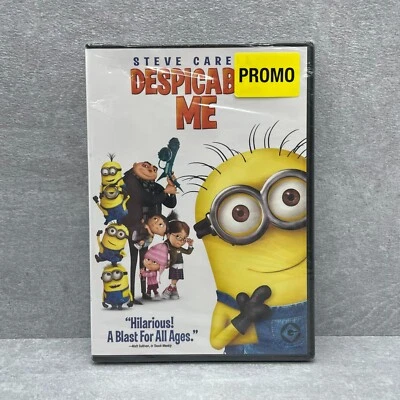 DISPICABLE ME (DVD, Illumination) Minions Steve Carell PROMO NEW SEALED! - Image 1 of 3