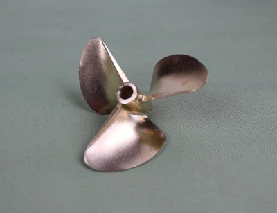 RC Boat Bronze Propeller 7214 3 Blades For 1/4" 6.35mm Propeller Shaft - Image 1 of 2