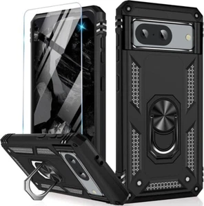 Pour Google Pixel 9 Pro XL 8A 7A Étui,Bague Antichoc Étui Téléphone & Écran en - Photo 1 sur 56