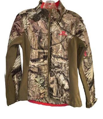 Abrigo Chaqueta Mossy Oak Break Up Infinity Camuflado Marrón Con Capucha Para Mujer Pequeño (34-36) Foto 1 de 4