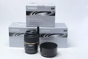 *AS IS* Tamron SP G005 60mm f/2 Di-II LD AF IF Lens For Canon FOR PARTS - Picture 1 of 6