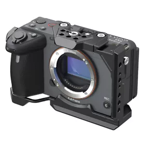 Aluminum Alloy Handheld Video Camera Cage Protective Cage Rig for Sony FX30 FX3 - Picture 1 of 8