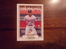 2022 South Atlantic League Prospects NICK YORKE card BOSTON RED SOX