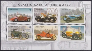 F-EX60204 GRENADA MNH 1996 CLASSIC CARS DAIMLER HISPANO SUIZA VAUXHALL. - Picture 1 of 2