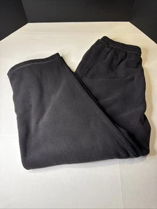 Pantalones para correr YZY Gap polar polar estilo inferior cremallera negros talla L nuevos - Imagen 1 de 9