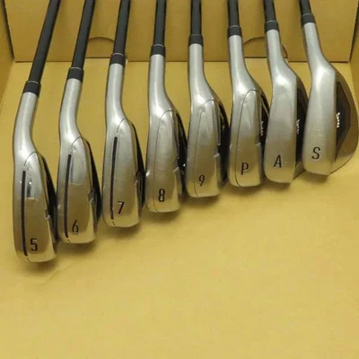 TaylorMade M4 2021 Iron Set 5-Pw,Aw,Sw 8pc Flex Stiff ATMOS RED Graphite - Image 1 of 4