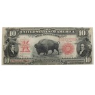 1901 Series $10 Legal Tender Bison Banknote United States No Reserve #C960-1