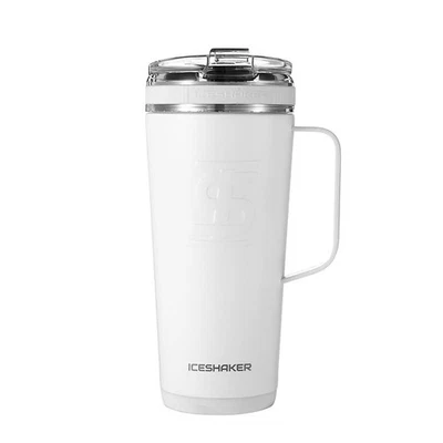 26 Oz Stainless Steel Flex Tumbler with Handle, as Seen on Shark Tank, White ... - Image 1 of 4