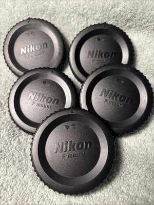 Lot x 5 Genuine Nikon BF-1B Camera Body Cap AF  D90 D610 D750 D810 D3300 D5200 - Image 1 of 3